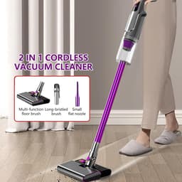 Draadloze Stofzuiger - Handstofzuiger Dweil - Gemakkelijk Schoonmaken - 5000Pa Zuigkracht - 2-in-1 Functie — thumbnail 2