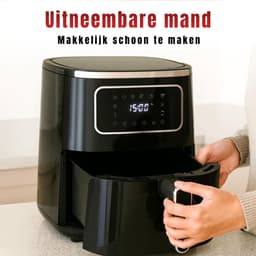 RVV® Heteluchtoven - Oven - Airfryer Oven - 32 Liter - Zilver - 27cm x 33cm x 30cm — thumbnail 5