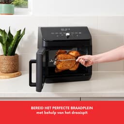 RVV® Heteluchtoven - Oven - Airfryer Oven - 13 Liter - Zwart - 35cm x 38cm x 35cm — thumbnail 5