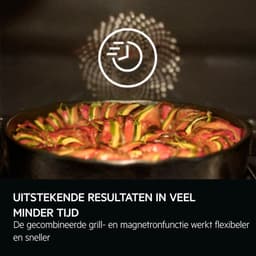 AEG NKK8N621B Compacte Combi Oven met Magnetron 45 cm – TFT Touchscreen – Kerntemperatuursensor – WiFi – Zwart — thumbnail 12
