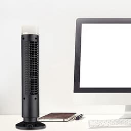Stille Torenventilator USB Aangedreven met Lichte Functie - Ideaal voor Bureau en Slaapkamer — thumbnail 2