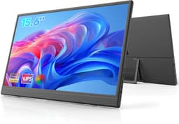 HDeye 15.6" Draagbare Monitor – 1080P IPS, Dual USB-C, Mini HDMI, 250cd/m², 60Hz, VESA – Voor Laptop, Telefoon, Gaming — thumbnail 1