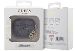 Guess AirPods Case voor AirPods 3 - stijlvol 4G-monogramdesign - Bruin — thumbnail 2