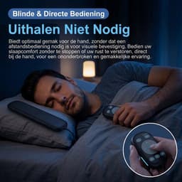 Fokelyi - Slaapsprekers - kussenluidspreker - onderkussen bluetooth speaker - witte ruis - timerfunctie - zwart — thumbnail 3