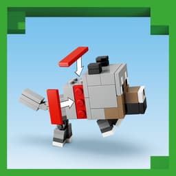 LEGO Minecraft Kipberijder Woestijnaanval Speelgoed voor Kinderen met Personages 21592 — thumbnail 7