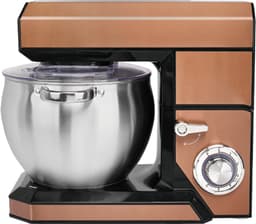 Swiss Haus® KM2285 Keukenmachine - 1500W Keukenrobot – 8.5L RVS Mengkom – 6 Snelheden + Pulse - Foodprocessor met Accessoires – Koper — thumbnail 1