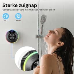 MRKK® Douche Speaker - Draagbare Radio - Bluetooth - Waterdicht — thumbnail 4
