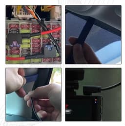 Dash Cam Hardwire Kit voor Dashcams met een USB-C Poort Multi-Size Hardwire Kits Voltage Indicator 24U Monitoring 12V-24V naar 5V met Laag Voltage Bescherming met Conversie A5-A8 — thumbnail 2
