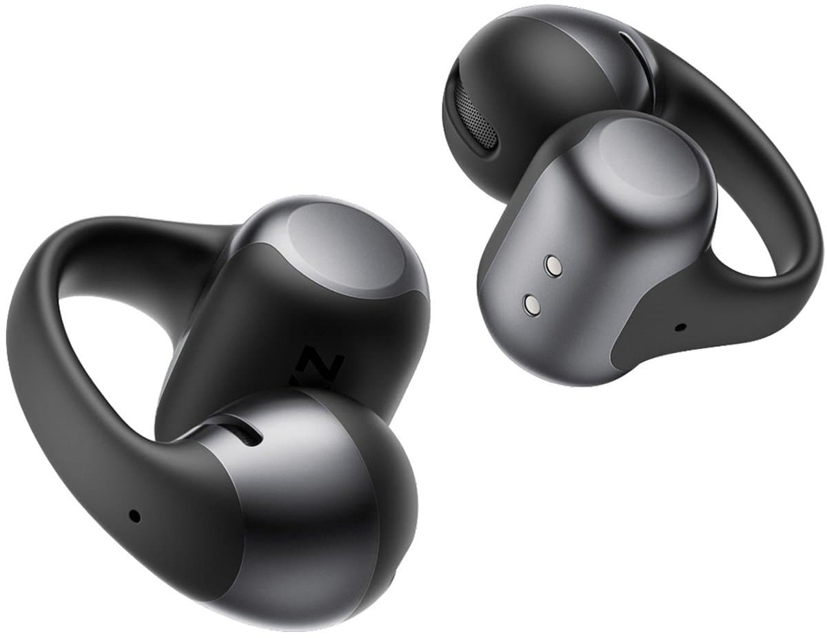 SHOKZ OpenDots Clip Open-ear Draadloze oordopjes Zwart — afbeelding 1