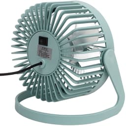 aladdien - USB Bureauventilator - Stil - Lichtblauw - Compact - Drukbestendig - Voor Thuis en Kantoor - Ventilator met Verlengde Kabel — thumbnail 4