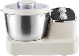 Deegmixer Keuken - Elektrische Mixer - Bakken en Koken - 360° Verwarmings-technologie - 5 Liter Inhoud - Zilver — thumbnail 1