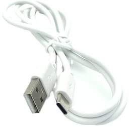 USB-C Laadkabel - Datakabel - Externe Harde Schijf - Snelle Gegevensoverdracht - 1 meter - Wit — thumbnail 2