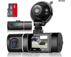 Auto Camera - Rijrecorder - Veilig Rijden - Voor en Achter - 32GB Inclusief - Zwart