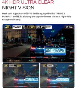 Mini Auto Camera - Rijcamera Recorder - Veilige Rit Registratie - 4K Beeldkwaliteit - 1.54 Inch Scherm - Zwart — thumbnail 5