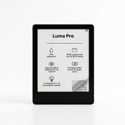 viciq Luma Pro ereader - 2026 model E-reader - Schermverlichting - 64GB opslag- 6 inch touchscreen - E-book reader - Inclusief oplader - Inclusief leren beschermhoes — thumbnail 2