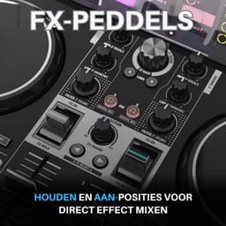 SNJY® DJ Set - DJ Controller - DJ - 2-Kanaals - Zwart — thumbnail 2