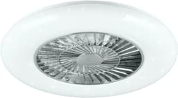Fantiluxe - Agnes - Plafondventilator met verlichting - Chroom - Ø58cm - Afstandsbediening - Met lamp - Plafond ventilator - Slaapkamer — thumbnail 4