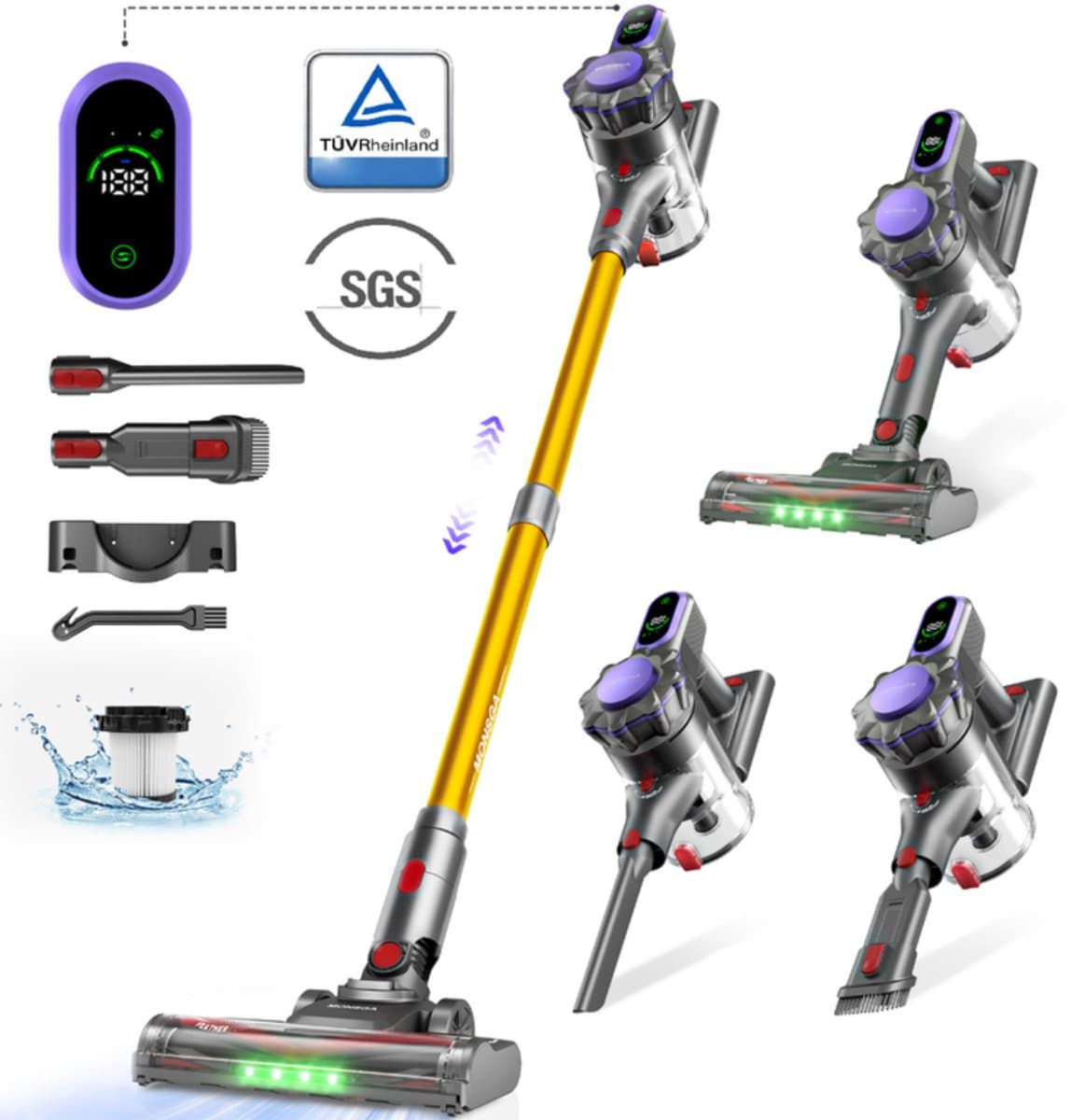Monsga Clean steelstofzuiger — afbeelding 1