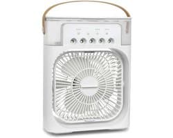 Mini Airco - Verdampingskoeler Luchtkoeler - Persoonlijke Koeling - 3 Snelheden Instelbaar - 21cm Hoog - Wit — afbeelding 1