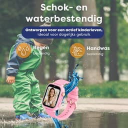 AngelTech Ultra GPS Horloge Kind Met Simkaart 4G – SOS knop – Smartwatch Kinderen – Whatsapp - HD Camera en Videobellen – Smartwatch Kind – GPS Tracker Kind – Smartwatch Kids - Elke polsmaat – Roze — thumbnail 10
