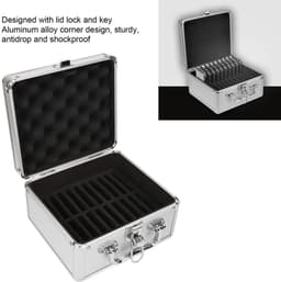 OmGoods - Dailygoody - Harde-schijfkoffer - 20-bays - Aluminiumlegering - Antistatisch - Schokbestendig - Vochtbestendig - Bescherming van harde schijven - Gesc — thumbnail 5