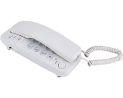 Vaste Telefoon - Wandtelefoon Bureau Telefoon - Thuis Bellen - Geen Batterij Nodig - 20.9 x 8.7 x 3.6 cm