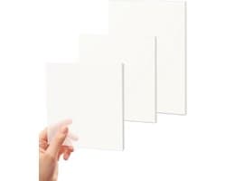 Transparante Plaknotities - 150 Vellen, 2 Maten, Waterdichte Hechting voor Lezen, Leren en Kantoorgebruik (100 stuks 7.5 x 7.5 cm + 50 stuks 9.5 x 7 cm)