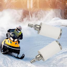 6 stuks brandstoffilters – Voor benzinekettingzaag, trimmer, tankfilter — thumbnail 2