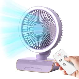 Wandventilator - Muurventilator Met Afstandsbediening - Muur Ventilator - zomer — thumbnail 5