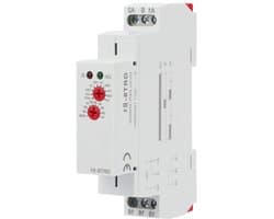 Tijdrelais 220V Mini Uitschakelvertraging - Betrouwbaar Tijdrelais voor Diverse Toepassingen, Instelbare Vertraging, Compact Ontwerp