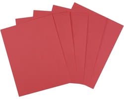 Multifunctioneel Papier - Kopieerpapier Printerpapier - Dagelijks Gebruik Projecten - Helder Gekleurd Papier - 8.5 x 11 Inch - Rood