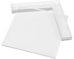 Acryl Pad Positioner Set van 2, Rubber Stempel en Kleur Kaart voor Precisie DIY Stempel Positionering