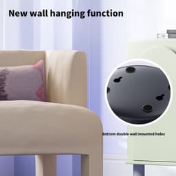 Portable Fan- Bureauventilator - Adjustable Cooling Fan-Convenient Digital Display Fan -USB Office Fan-Indoor Fan Suitable for Indoor Use-199 instelbare windsnelheden om uit te kiezen - Roze — thumbnail 5