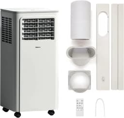 Zerova Mobiele airco - Airconditioner - Luchtvochtiger - Airco - 3 in 1 functie - 7000 BTU - Voor ruimtes van 18 m² met raamkit — thumbnail 1