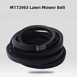 Maaier Dek Riem - Vervangend Onderdeel - Gazon Onderhoud - Duurzame Rubber Constructie - 5/8 x 170 inch - Zwart — thumbnail 2