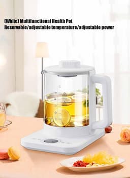 Draagbare multicooker - Slimme kookpot - Eenvoudig koken - Instelbare temperatuur - 16 liter - Wit — thumbnail 4