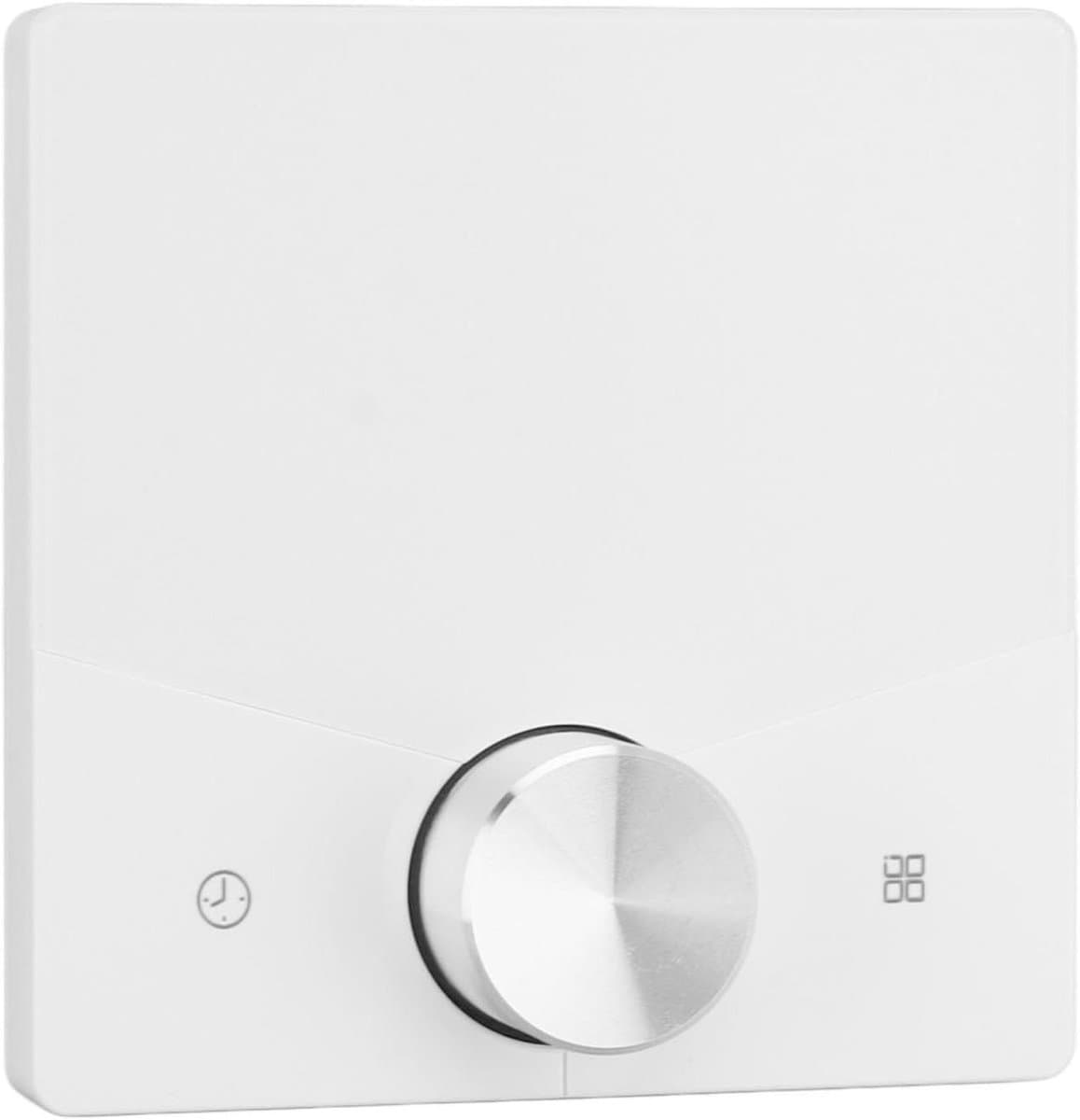 Slimme thermostaat - Digitale regelaar - Comfortabel wonen - Wifi bediening - 86x86 mm - Wit — afbeelding 1
