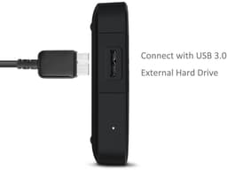 USB 3.0 Kabel - Externe Harde Schijf Kabel - Data Overzetten - Supersnelle Overdracht - 09 m - Zwart — thumbnail 5