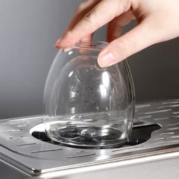 Glazenspoeler - Bekerwasser - Snel bekers reinigen - Hogedrukstralen - 39 x 225 x 95 cm - Zilver — thumbnail 4