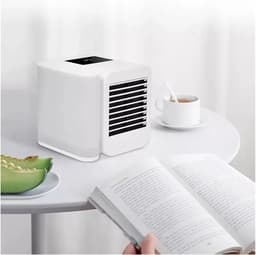 Mini Airco - Persoonlijke Koeler - Persoonlijke Verkoeling - 3-in-1 Functie - 1000ml Reservoir - Wit — thumbnail 5