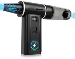 Air Duster 180000 RPM - Blazen & Zuigen - Draadloze Luchtblazer en Kruimeldief - Compressed air - Auto Stofzuiger - Perslucht computer - 8000 mAh - USB-C - voor Computer en Auto — thumbnail 1