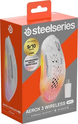 SteelSeries - Aerox 3 Wireless Gen 2 - Ghost — thumbnail 5