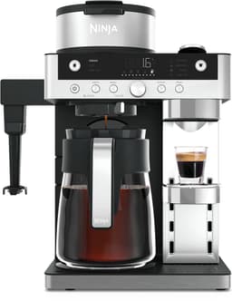 Ninja Prestige Dualbrew System - Koffiezetapparaat voor filterkoffie en cups - inclusief ingebouwde melkopschuimer - CFN802EU — thumbnail 1