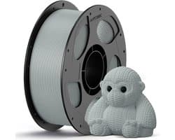 PETG Filament 1KG 1.75mm - GRIJS – Sterk, Flexibel & Waterbestendig – 3D Printer Filament – Hoge Hechting & Weinig Warping