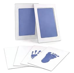 2 stuks Baby Handprint en Footprint Kit, Baby Handprint Inktpads met Clean-Touch, Inkless Print Kit Veilig Niet-giftig voor Baby Voeten en Handen, Pet Paw, Ritueel voor pasgeborenen, hand- en voetafdrukken van de baby, 6*9.5cm — thumbnail 1
