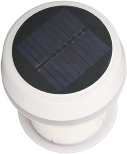 Dailygoods - Dailygoody - Dakafzuigventilator - Geruisloze Ventilatie - Zonne-energie - Zwart - Efficiënte Ventilator - Geschikt voor Campers Caravans Schepen — thumbnail 1