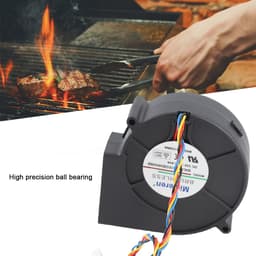Dailygoody - Turbo Blower - Luchtblazer - Ideaal voor Camping - 12 V - Ventilator voor Barbecue - Handig en Efficiënt — thumbnail 3