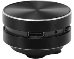 Bluetooth Luidspreker - Draagbare Speaker - Muziek Luisteren - Beengeleiding Technologie - 11 x 11 x 6 cm - Zwart