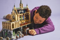 LEGO Harry Potter - Kasteel Zweinstein: toverspreukenles Constructiespeelgoed — thumbnail 4