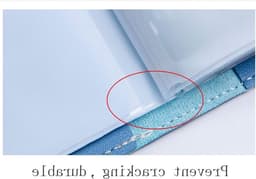 Elegante PU Leren Creditcardhouder met RFID Bescherming voor Vrouwen - Verkrijgbaar in 6 Kleuren en Geschikt voor Diverse Kaarten — thumbnail 4